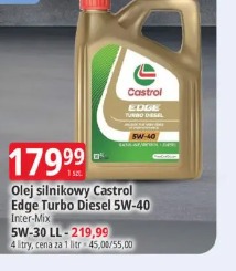 Olej silnikowy Castrol Edge Turbo Diesel 5W-40 Inter-Mix