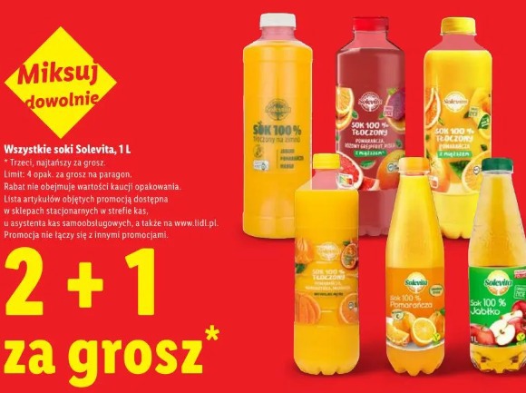 Soki Solevita 100% 1L