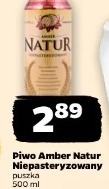 Piwo Amber Natur Niepasteryzowany