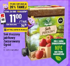 Sok tłoczony jabłkowy
