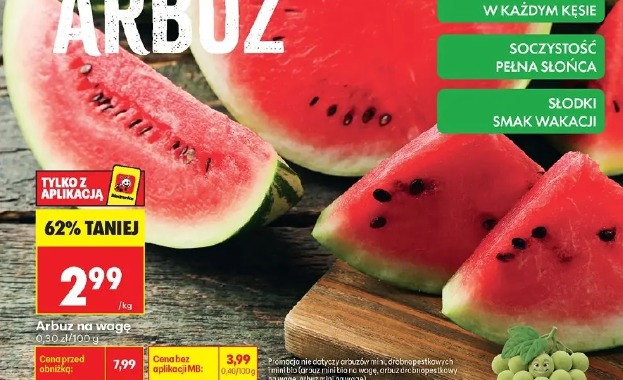 Arbuz na wagę