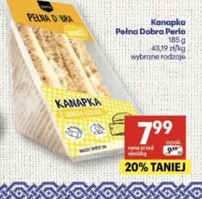 Kanapka Pełna Dobra Perła