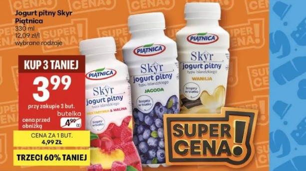 Jogurt pitny Skyr Piątnica