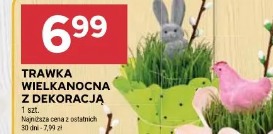 Trawka wielkanocna z dekoracją