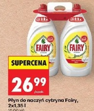 Płyn do naczyń cytryna Fairy