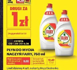 Płyn do mycia naczyń Fairy