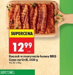 Boczek w marynacie honey BBQ Czas na Grill, 300 g