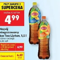 Napój niegazowany Ice Tea Lipton