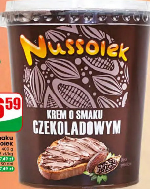 Krem o smaku czekoladowym Nussolek