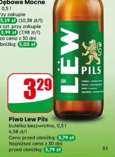 Piwo Lew Pils