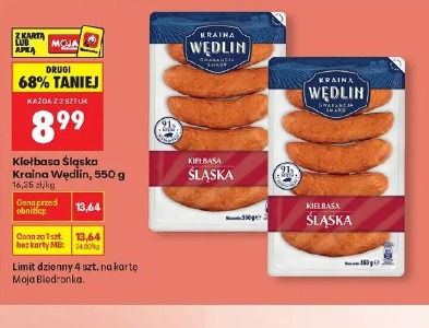 Kiełbasa Śląska Kraina Wędlin