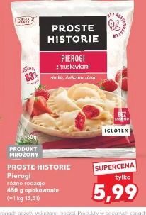 Proste Historie Pierogi z truskawkami