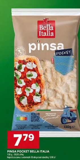 Pinsa Pocket Bella Italia
