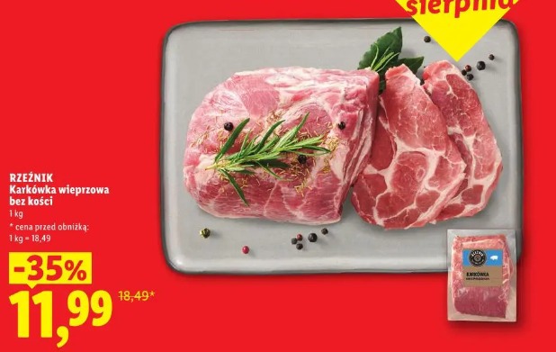 Rzeźnik Karkówka wieprzowa bez kości