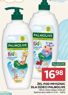 Żel pod prysznic dla dzieci Palmolive
