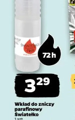 Wkład do zniczy parafinowy Światełko