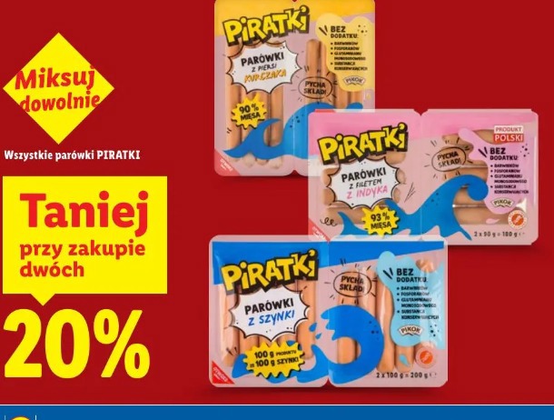Wszystkie parówki Piratki