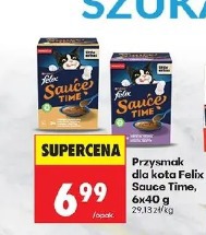 Przysmak dla kota Felix Sauce Time