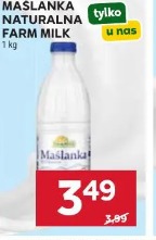 Maślanka naturalna Farm Milk