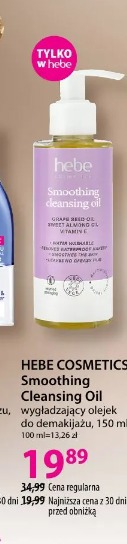Hebe Cosmetics Smoothing Cleansing Oil wygładzający olejek do demakijażu
