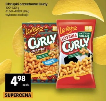 Chrupki orzechowe Curly Lorenz