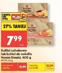 Kotlet schabowy lub kotlet de volaille Nasze Smaki