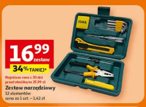 Zestaw narzędziowy ISMA 12 elementów