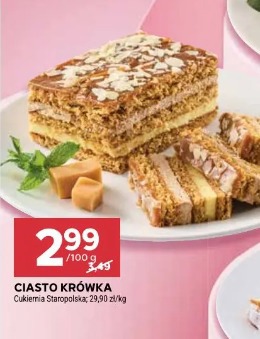 Ciasto Krówka Cukiernia Staropolska