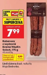 Kabanosy z wędzarni Kraina Wędlin Select