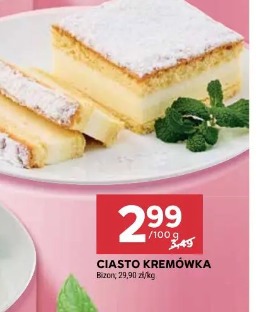 Ciasto kremówka Bizon