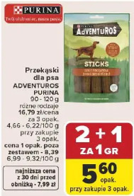 Przekąski dla psa ADVENTUROS PURINA