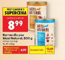 Karma dla psa Maxi Natural, 800 g