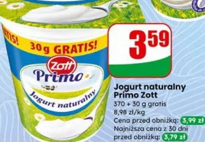 Jogurt naturalny Primo Zott