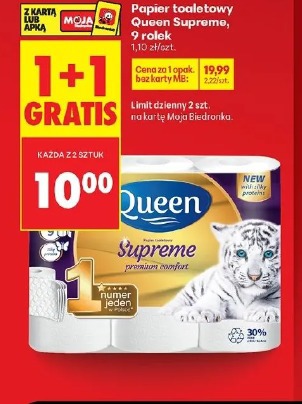 Papier toaletowy Queen Supreme