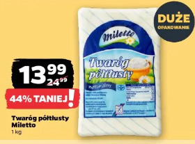 Twaróg półtłusty Miletto