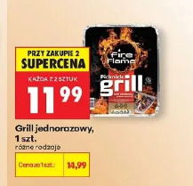 Grill jednorazowy Fire Flame