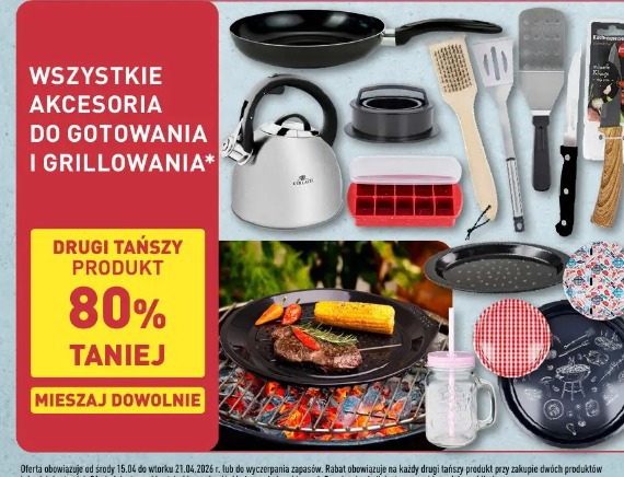 Wszystkie akcesoria do gotowania i grillowania