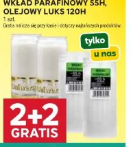 Wkład parafinowy 2+2 gratis