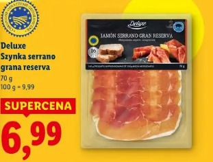 Deluxe Szynka serrano grana reserva