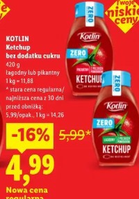 Kotlin Ketchup bez dodatku cukru