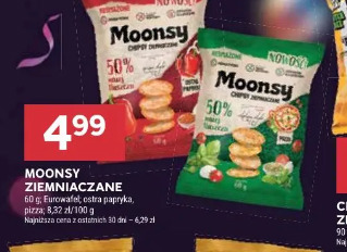 Moonsy ziemniaczane Eurowafel