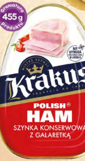 Szynka konserwowa z galaretką Krakus