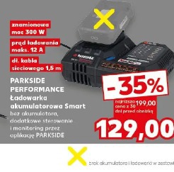Parkside Performance Ładowarka akumulatorowa Smart