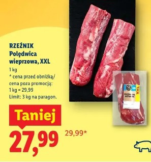 Rzeźnik Polędwica wieprzowa, XXL