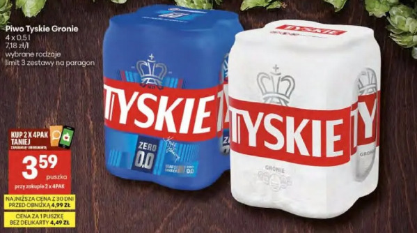 Piwo Tyskie Gronie