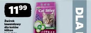 Żwirek lawendowy dla kotów Hilton