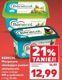 Benecol Margaryna obniżająca poziom cholesterolu różne rodzaje