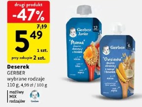 Deserek Gerber wybrane rodzaje