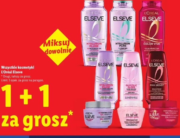 L'Oréal Elseve wszystkie kosmetyki