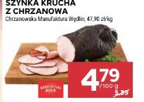Szynka krucha z chrzanowa Chrzanowska Manufaktura Wędlin